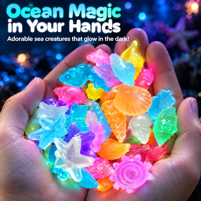 Ocean Aquarium - 50–100 шт. Флуоресцентные морские обитатели, светящиеся