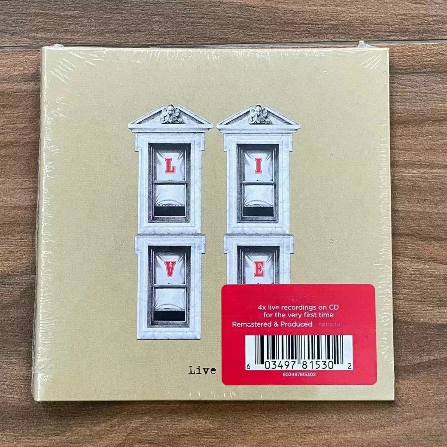 Live Rock - Ремастеринговый музыкальный CD-альбом «Rock Live EP»,