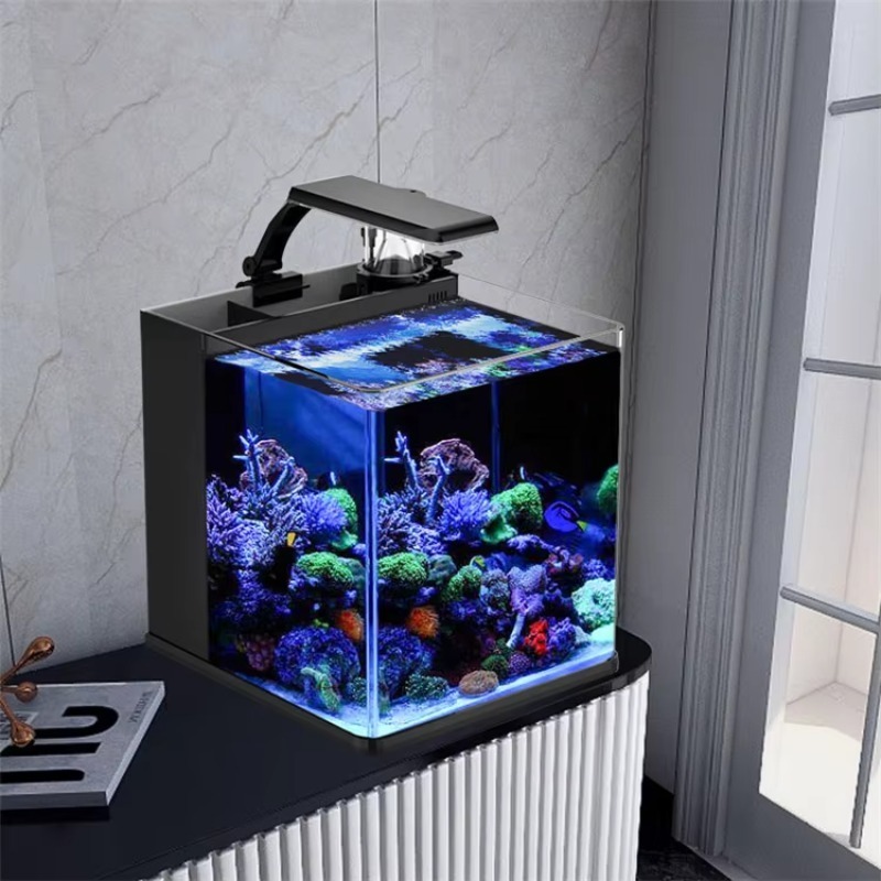 Ультрапрозрачный стеклянный ми – обзор и цена Marine Aquarium Cube