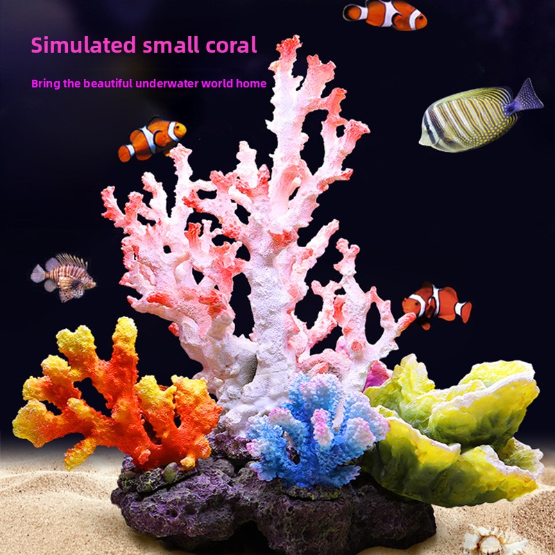 SYSENCIAGA красочный декор из  – обзор и цена Saltwater Tank