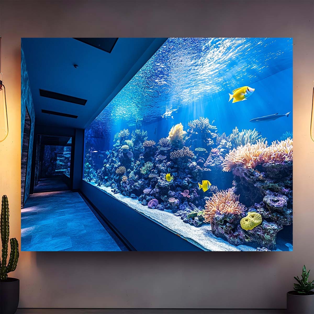 Яркий настенный гобелен с изоб – обзор и цена Reef Aquarium