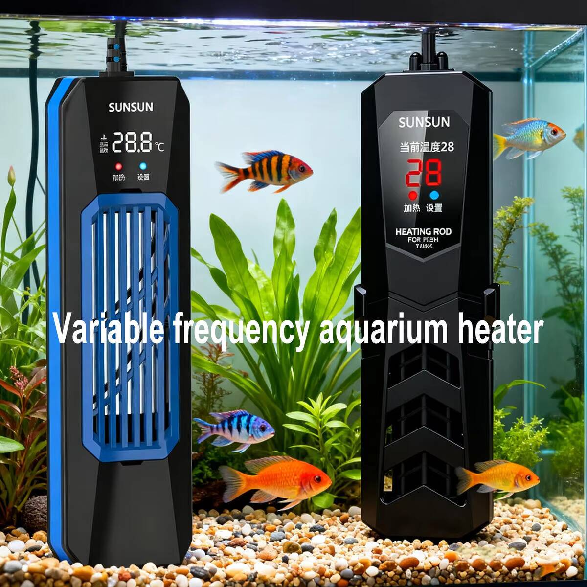 50-1000 Вт новый SUNSUN PTC AR – обзор и цена Reef Tank Filter