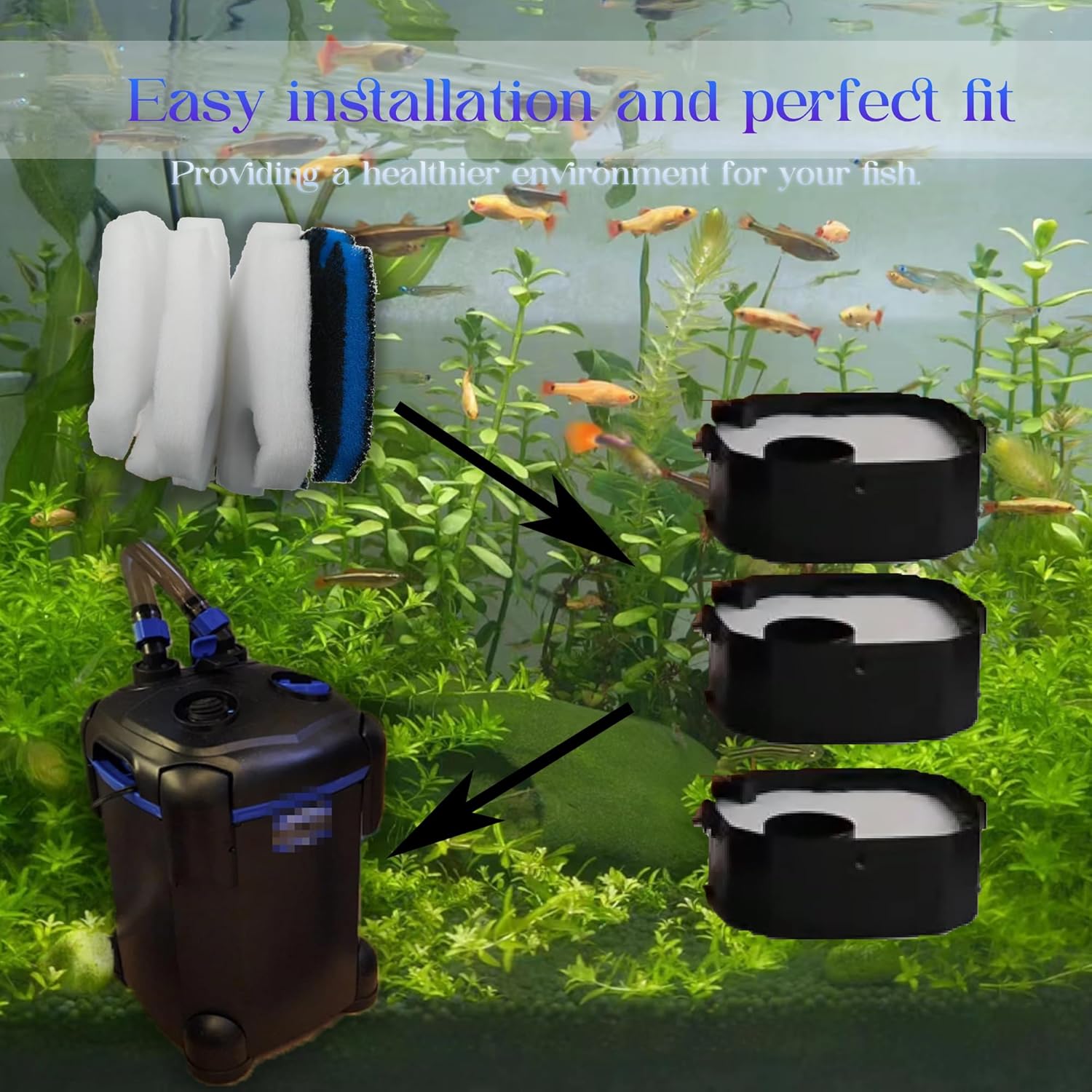 1 НАБОР (8 ШТ.) фильтрующих пр – обзор и цена Reef Tank Filter